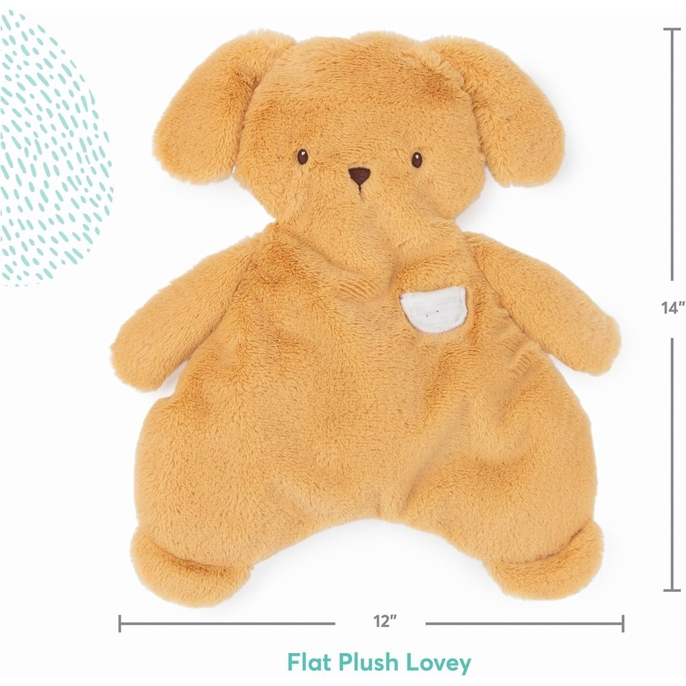 GUND Baby Oh so Snuggly Puppy Premium Soft Plush Blanket for Babies Butterscotch - Picture 3 of 11